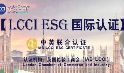 HR 偷偷说：招 ESG 岗先看 LCCI ESG证书 没它简历直接沉底