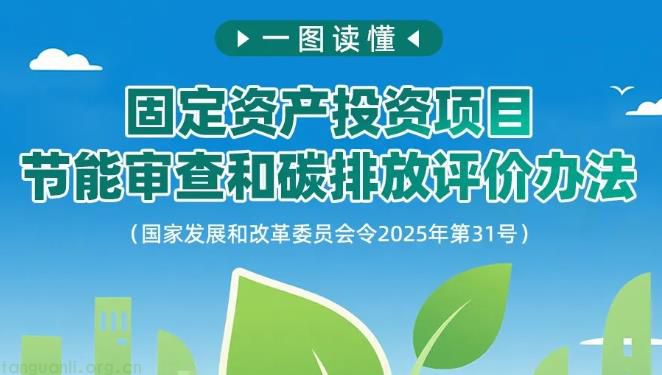 图解| 固定资产投资项目节能审查和碳排放评价办法