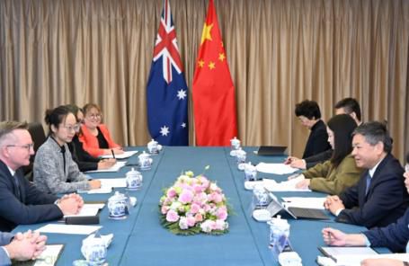生态环境部部长黄润秋会晤澳方代表！第九次中澳气候部长级对话在京召开