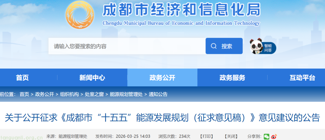 300 万 kW 储能 + 200 万 kW 光伏 成都 “十五五” 能源规划出炉(图1)